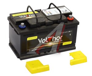 Изображение 2, 6СТ75(0) 58014 Аккумулятор VOLTHOR EFB 75А/ч обратная полярность, низкий