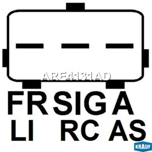 Изображение 3, ARE4131AD Реле регулятор напряжения FORD C-Max, Focus KRAUF