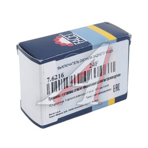 Изображение 4, 7.6216 Датчик SKODA Octavia (1U2) включения фонаря заднего хода FACET