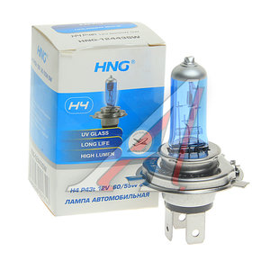 Изображение 1, 12443SW Лампа 12V H4 60/55W P43t Super White HNG