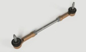 Изображение 3, 14101-1703520-30 Тяга КАМАЗ-5490 реактивная привода КПП в сборе ROSTAR