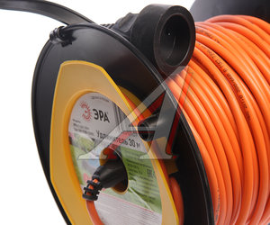 Изображение 3, RPx-1-2x1-30m Удлинитель сетевой 30м 10А 2200Вт 1 гнездо с заземлением (катушка) ЭРА