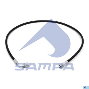Изображение 2, 043.293 Шланг SCANIA подъема кабины L=1490мм SAMPA