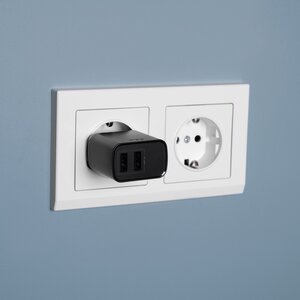 Изображение 7, TFN-WCRPD12W2UBK Устройство зарядное в розетку 2 USB TFN