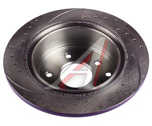 Изображение 3, RN1302DSET Диск тормозной NISSAN Teana (J32) задний (перфорированный) (1шт.) NIBK