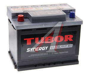 Изображение 1, 6СТ61(1) Аккумулятор TUBOR Synergy 61А/ч
