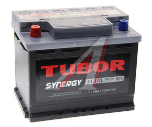 Изображение 1, 6СТ61(1) Аккумулятор TUBOR Synergy 61А/ч