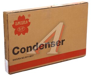 Изображение 4, 52119817 Радиатор кондиционера HONDA Civic (00-05) SAKURA