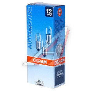 Изображение 3, 3796 Лампа 12V 2W BA9s OSRAM