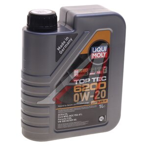 Изображение 1, 20787 Масло моторное TOP TEC 6200 0W20 синт.1л LIQUI MOLY