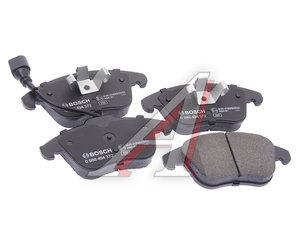 Изображение 2, 0986494372 Колодки тормозные VW Tiguan AUDI Q3 передние (4шт.) BOSCH
