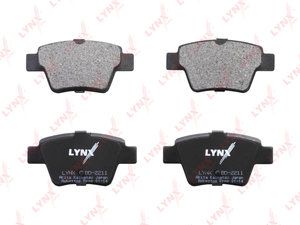 Изображение 2, BD2211 Колодки тормозные PEUGEOT 207 (07-) задние (4шт.) LYNX