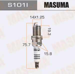Изображение 2, S101I Свеча зажигания MITSUBISHI Lancer (00-) MASUMA