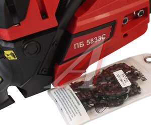 Изображение 4, ПБ 5833C Бензопила 3.3 л.с. 45см 72 зуба ELITECH