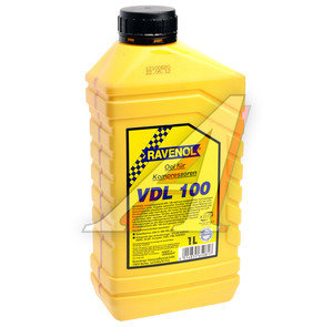 Изображение 1, 1330100-001 Масло компрессорное VDL-100 1л RAVENOL