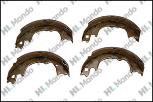 Изображение 5, MLK04 Колодки тормозные KIA K2500, K2700 (99-) задние барабанные (4шт.) MANDO
