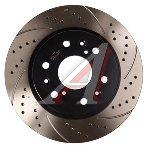 Изображение 3, BDF051 Диск тормозной CADILLAC Escalade (06-) передний перфорированный комплект TAYGA