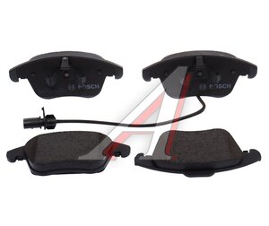 Изображение 2, 0986494538 Колодки тормозные AUDI A4, A5 (08-) передние (4шт.) BOSCH