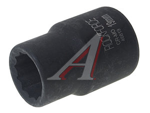 Изображение 1, RF-46819 Головка торцевая 3/4" 19мм 12-ти гранная ударная ROCKFORCE