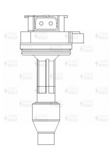 Изображение 2, SC1008 Катушка зажигания VOLVO S40, S60 (00-) STARTVOLT