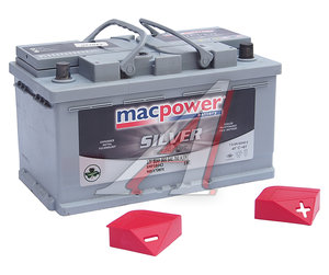 Изображение 3, 6СТ80(0) SMF58827(58043) Аккумулятор MACPOWER 80А/ч обратная полярность, низкий