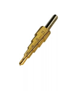 Изображение 3, 4-12 Сверло ступенчатое 4.0-12.0мм 9 ступеней VERTEXTOOLS