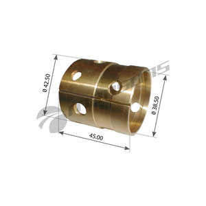 Изображение 1, MPB22 Втулка SAF вала тормозного (38x42x44.8мм) MANSONS