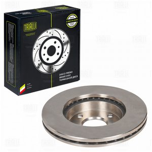 Изображение 3, DF073202 Диск тормозной KIA Rio (00-) передний (1шт.) TRIALLI