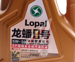 Изображение 3, LPL33379 Масло моторное LOPAL Ultra ESF SP 5W30 синт.4л