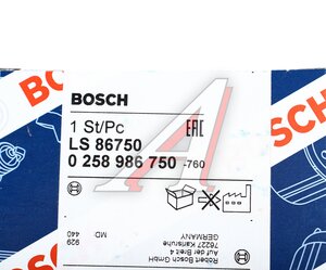 Изображение 5, 0258986750 Датчик кислорода HYUNDAI Solaris (10-) BOSCH