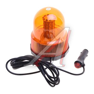 Изображение 1, 821-40 LED OR 12-24V Маяк импульсный 12/24V светодиодный на магните оранжевый TORINO