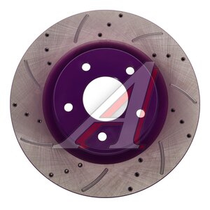Изображение 4, RN1419DSET Диск тормозной NISSAN Teana (J32) передний (перфорированный) (1шт.) NIBK