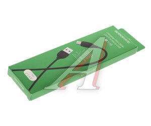 Изображение 3, BX19 черный Кабель micro USB 2.4A 1м BOROFONE