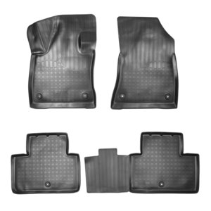 Изображение 1, NPA11-C33-700 Коврик салона INFINITI QX50 (18-21) полиуретан (5 предм.) NORPLAST