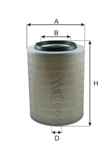 Изображение 3, AG1017-не использовать Фильтр воздушный HYUNDAI HD65, 78, County дв.D4DD, D4GA GOODWILL