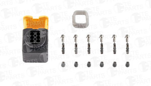 Изображение 1, 7814969 Разъем SCANIA электрический (6-ти контактный) TE PARTS