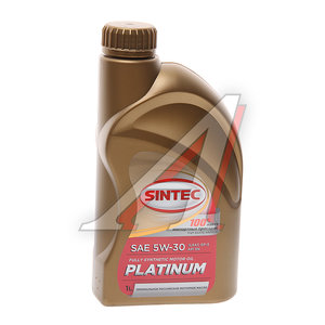 Изображение 1, 801972 Масло моторное Platinum SN/GF5 5W30 синт.1л SINTEC