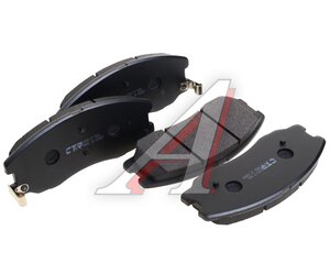 Изображение 1, GK0445 Колодки тормозные CHEVROLET Captiva (10-) передние (4шт.) CTR