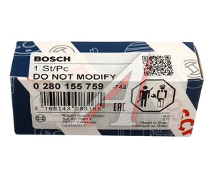 Изображение 6, 0280155759 Форсунка FIAT ALFA ROMEO топливная BOSCH