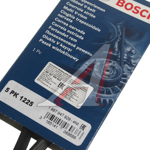 Изображение 3, 1987947929 Ремень приводной поликлиновой 5PK1225 BOSCH