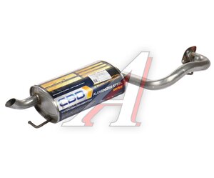 Изображение 1, CBD130.081 Глушитель TOYOTA Avensis (03-06) задняя часть CBD