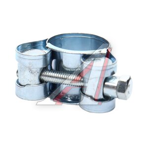 Изображение 2, W1-19-21-S Хомут силовой d=019-021 (20) оцинкованная сталь W1 TECHNIK