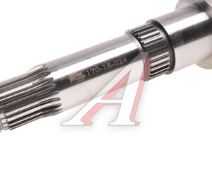 Изображение 4, 170-16-024 Вал КПП ГАЗ-3310, 3309 вторичный MEGAPOWER