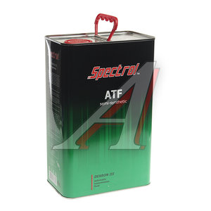 Изображение 1, 9566 Масло трансмиссионное ATF DXIII п/синт.4л SPECTROL