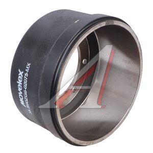 Изображение 2, 35.B90ZG6-02075-MX Барабан тормозной JAC N120 (20-) КАМАЗ Компас-12 задний MOVELEX