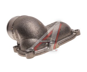 Изображение 2, 740.35-1303140-10 Патрубок КАМАЗ водяной коробки (ОАО КАМАЗ)