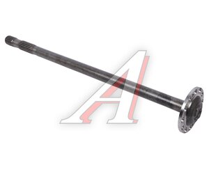 Изображение 1, 240-13-021 Полуось КАМАЗ-ЕВРО левая 20 шлицев (с блокировкой, двойной шлиц) MEGAPOWER