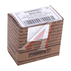 Изображение 4, MSB-063 Втулка MITSUBISHI Colt (02-) радиатора FEBEST
