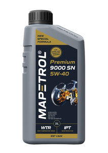Изображение 1, MAP0027 Масло моторное PREMIUM 9000 SN 5W40 синт.1л MAPETROL