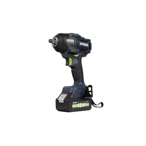Изображение 5, APW18/850 Гайковерт аккумуляторный 18В 4.0Ач 850Нм 1/2" 0-2300об/мин. бесщеточный (1АКБ Li-Ion,  кейс) AYGER